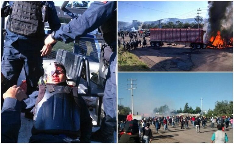 Chocan CNTE y Policías en Nochixtlán con Saldo de 3 Muertos