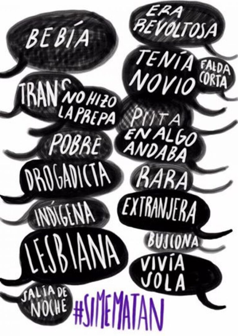 #SiMeMatan: Mexicanas vs Revictimización