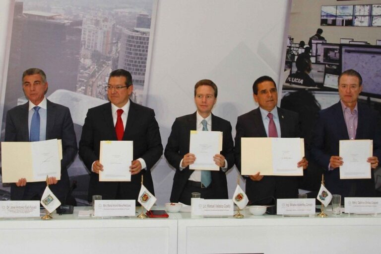 Signan Marco Mena, CONAGO, y Gobierno Federal Convenio Para Protección a Periodistas