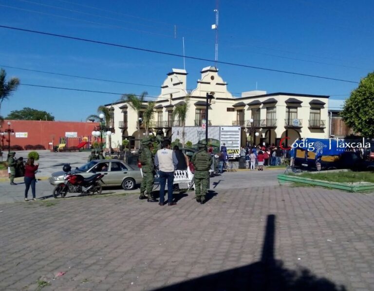 Huactzinco: en Reacción Contra Inseguridad Intentan Linchar a Militar