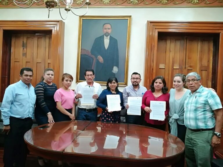 Firma convenio Capital con Diconsa para promover consumo de la canasta básica