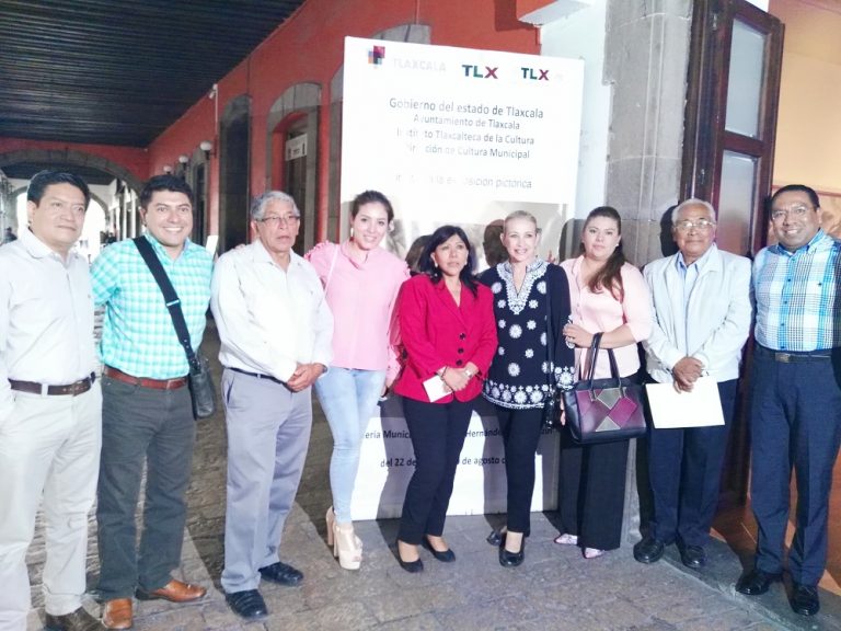 Inauguran Exposición Pictórica de Gabriela Sodi en Ayuntamiento de Tlaxcala