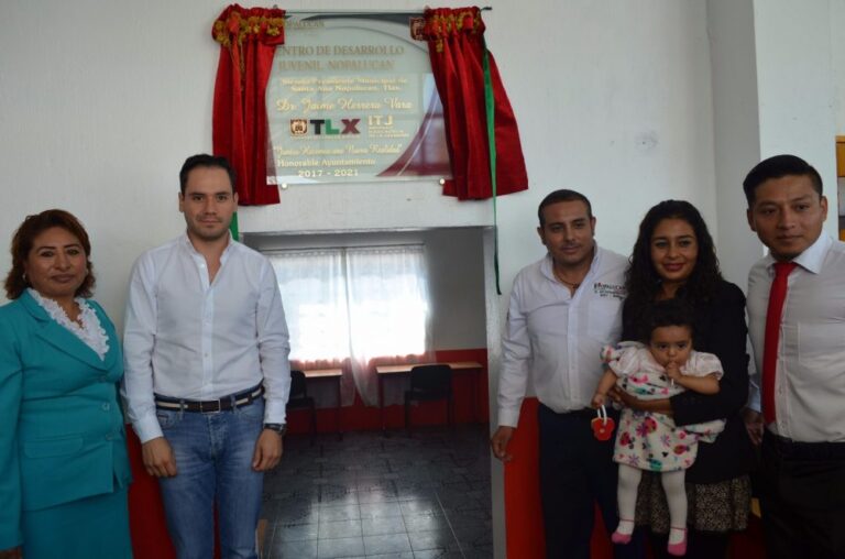 Inauguran Centro de Desarrollo Juvenil en Nopalucan