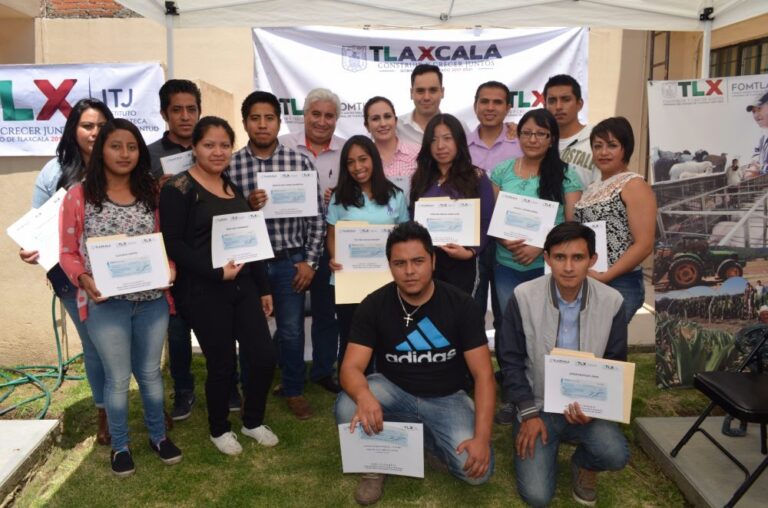 Apoya Gobierno del Estado Negocios de Jóvenes Tlaxcaltecas