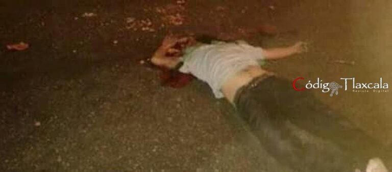 Atropellan y Matan a Motociclista en Huamantla