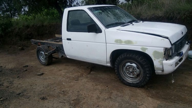 Asegura PGJE dos Camionetas con los Números de Identificación Alterados