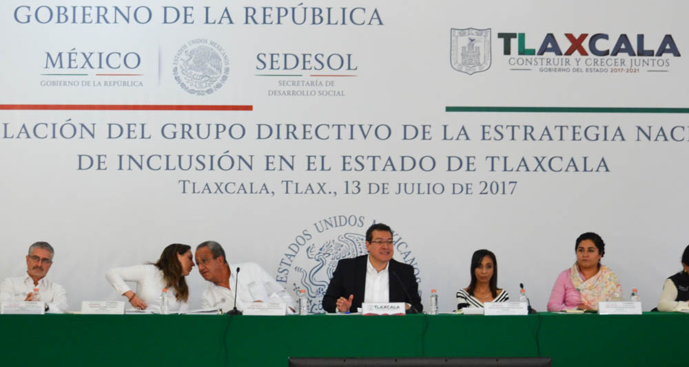 Gobernador, Ediles y Enlace de SEDESOL Instalan Estrategia Contra la Pobreza