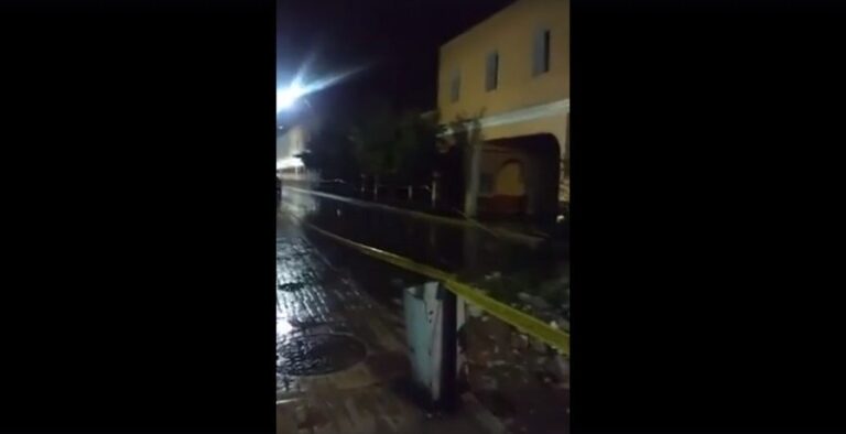 Se Derrumbó el Portal Emblemático de San Pablo Apetatitlán