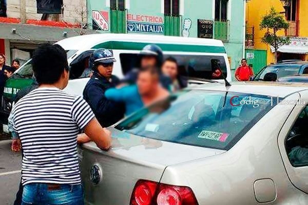 Capturan a Ladrón al Intentar Robar un Coche en Tlaxcala