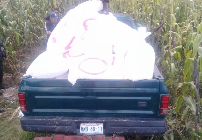 Recuperan Carga Robada a Tren en Huamantla