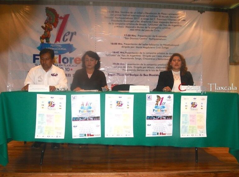 Presentan 1er Festival Internacional del Folclor ‘El Mundo Danza en Tlaxcala”