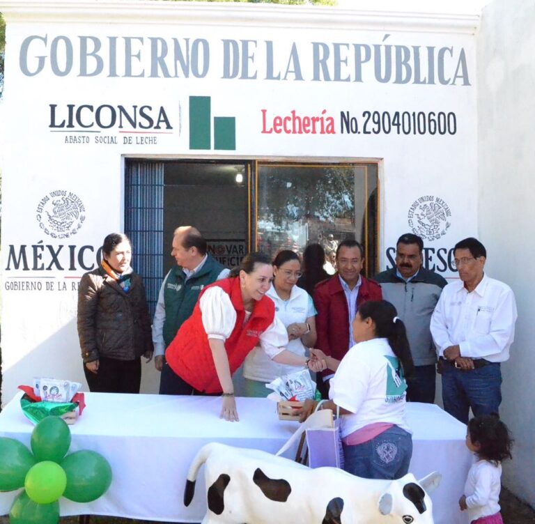 SEDESOL Inaugura Lechería #203 de Liconsa en Xaltocan