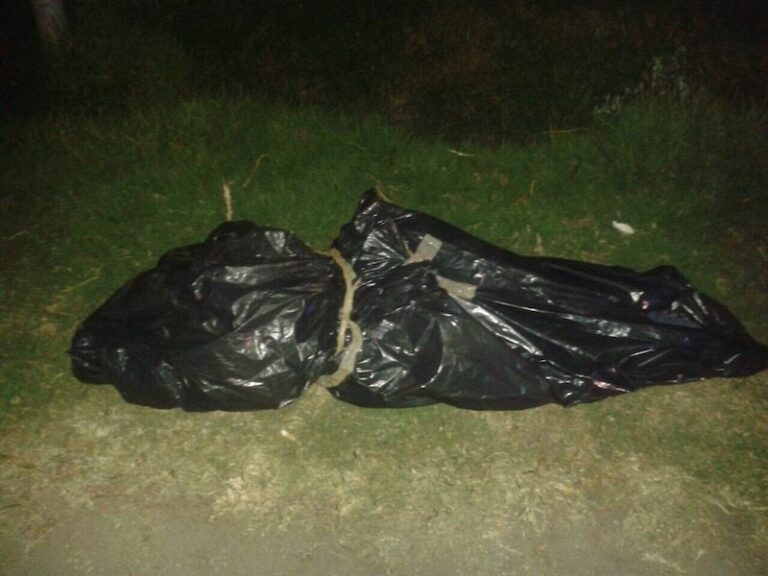 Descubren Restos de Mujer Embolsada en Huamantla