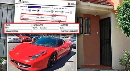Ferrari Rojo Choca Contra Frente Ciudadano