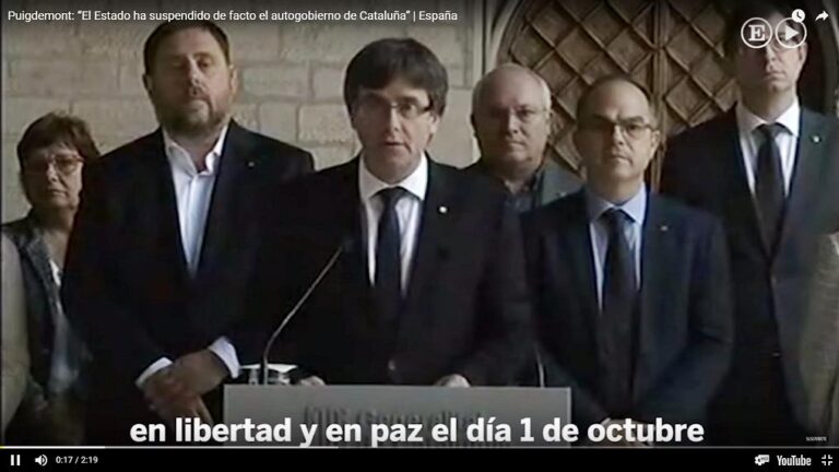 España en Vilo: Las Mentiras de Puidgemont