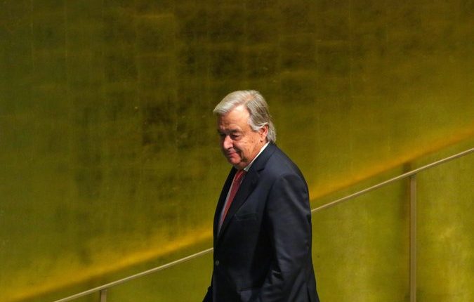 03 António Guterres. (Chang W. Lee, The New York Times)