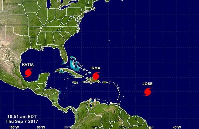 El Huracán José ya es Igual de Potente que el Irma