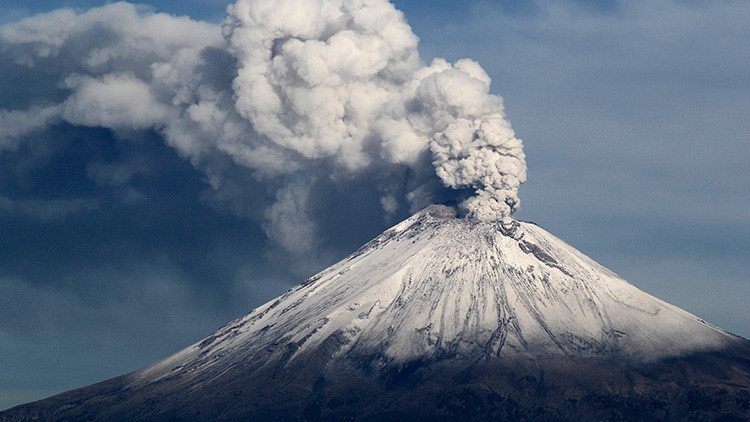 Volcán Popocatépetl Hace Erupción Tras el Terremoto en México
