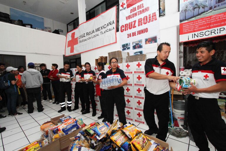 Mantiene Tlaxcala Centros de Acopio Tras Sismos