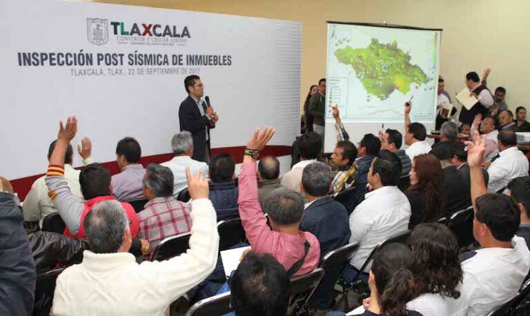 Capacitan a Ingenieros Tlaxcaltecas en “Inspección Post Sísmica de Inmuebles”
