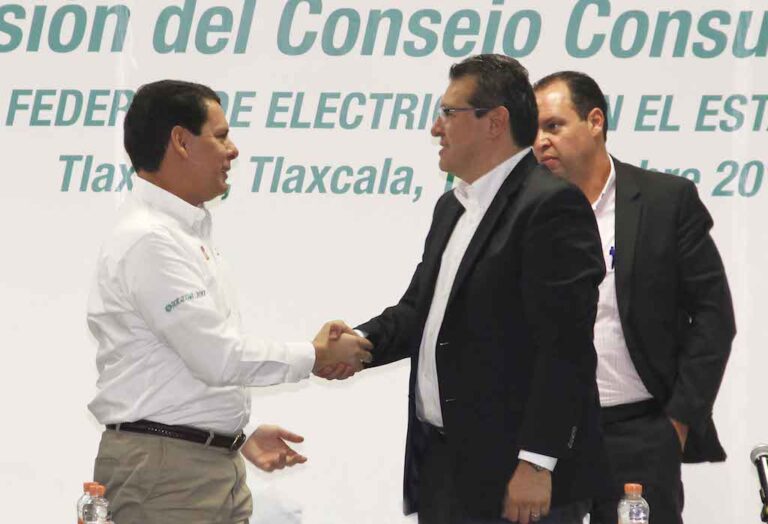 Reconoce Marco Mena Apoyo de CFE a Tlaxcala