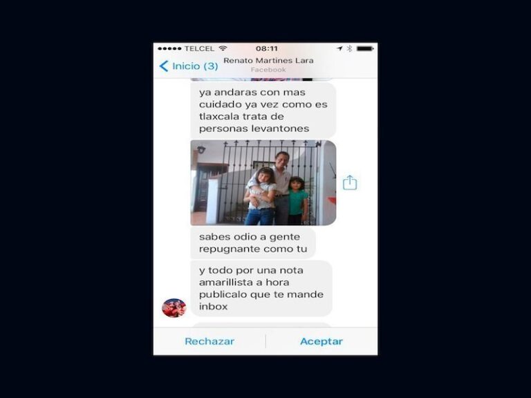 Amenazan a Periodista e Hijas con ‘Levantones’ y ‘Trata de Personas’