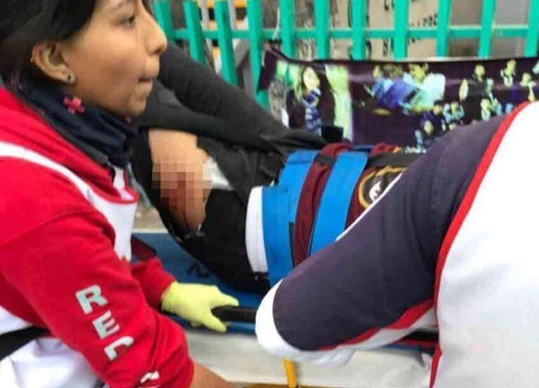 Disparan Contra Alumno en Salón de Clase de Bachilleres 7 en Iztapalapa