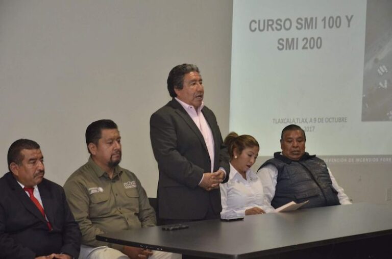 Capacita Protección Civil Estatal Sobre Combate a Incendios