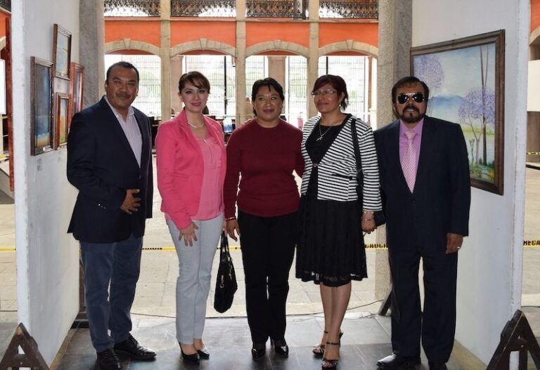 Se Presenta Exposición de la Maestra Evelia Morales Cortes