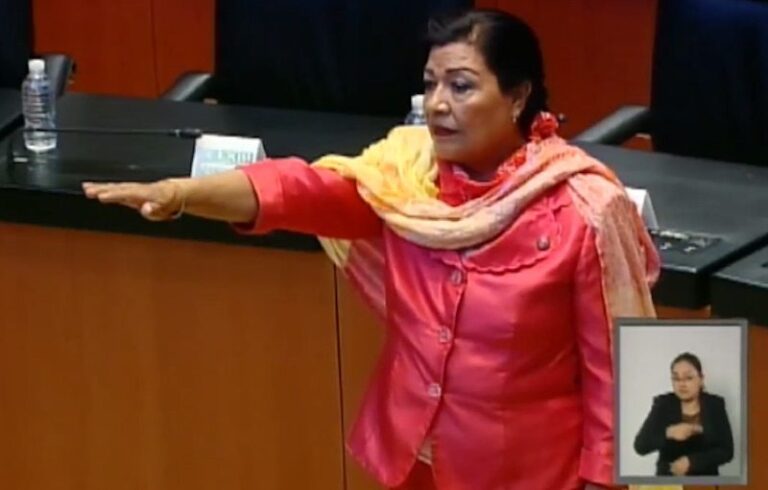 Rinde Protesta Martha Palafox Como Secretaria de la Mesa Directiva en el Senado