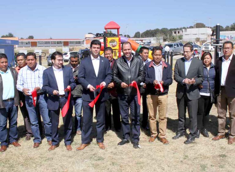 Inauguran 5to Centro de Acondicionamiento Físico en San Pablo del Monte
