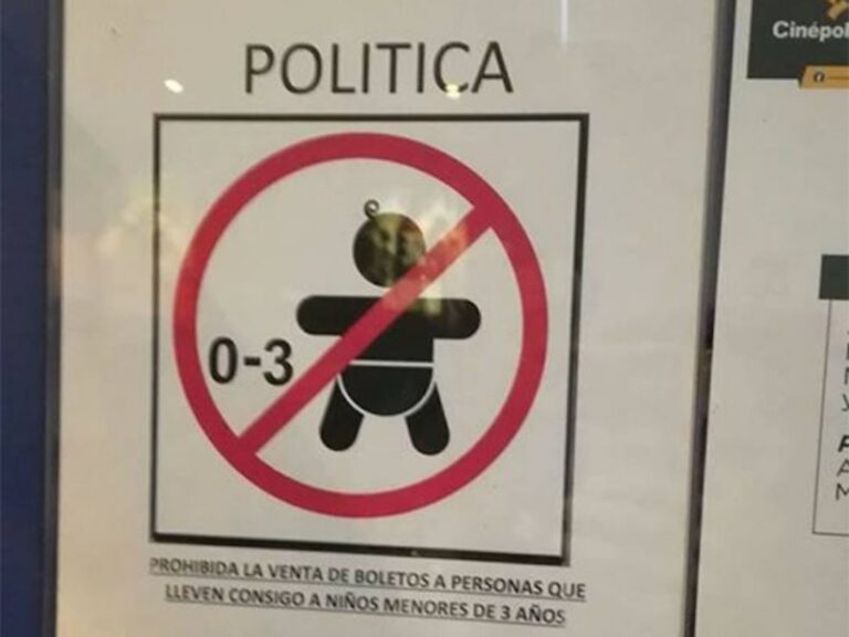 Cinépolis Prohíbe Entrada a Niños Menores de 3 Años