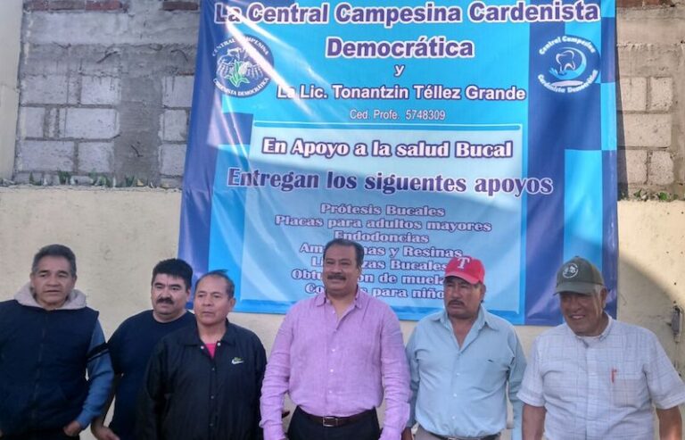 Francisco Román Líder de la CCCD Inaugura Clínica de Salud Bucal