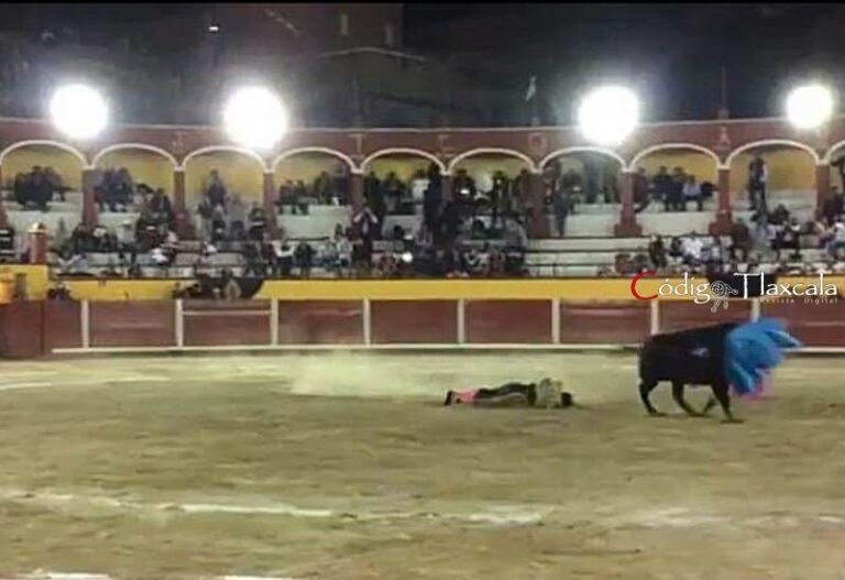 Sufre Contusión Matador Tlaxcalteca José Luis Angelino