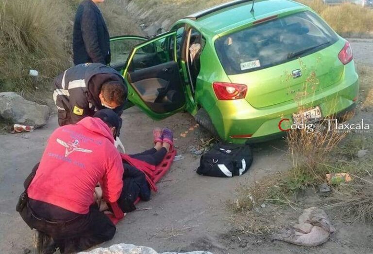 Accidente Sobre la Carretera Apizaco- Huamantla