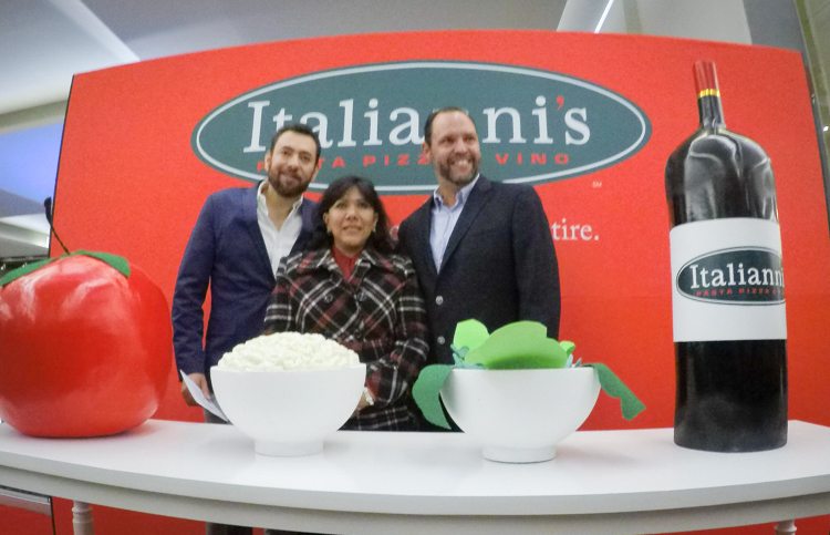 Con Sazón de Famiglias Ítalas, Abren Italianni’s en Galerías Tlaxcala
