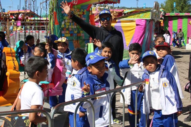 Disfrutan 350 Niñas y Niños Difusores del DIF Estatal de Feria Tlaxcala