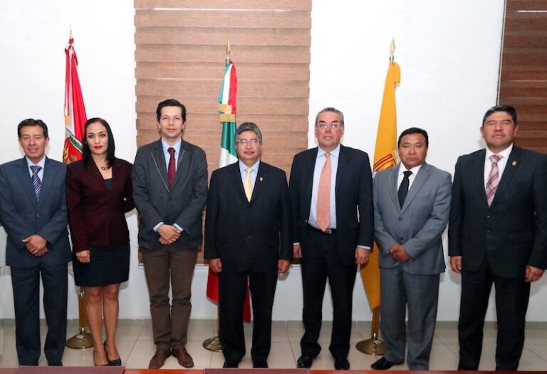 Recibe Rector de la UAT a Directivos de Universidad de Colombia