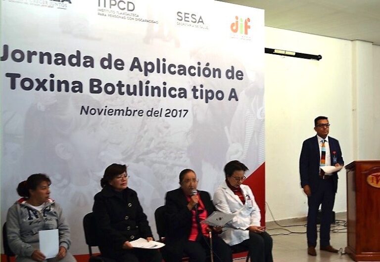 Se Realizó Aplicación de Tóxico Botulínica a Menores con Discapacidad Severa