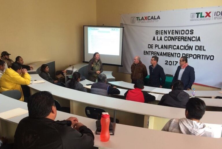 Imparte IDET Conferencia de Planificación Deportiva