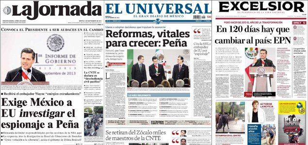 Los Medios Mexicanos y The New York Times