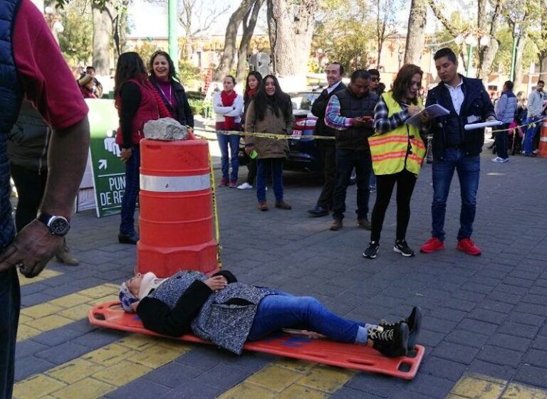 Ayuntamiento de Tlaxcala Realiza Simulacro de Alerta Sísmica
