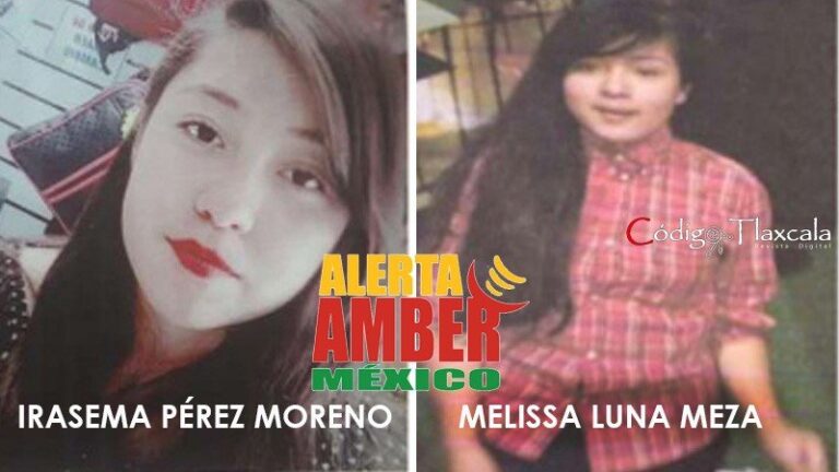Alerta Amber Tlaxcala: Reportan dos Menores Desaparecidas