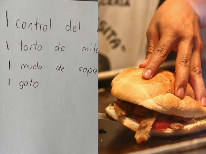 Niño le pide a los Reyes Magos una torta de milanesa