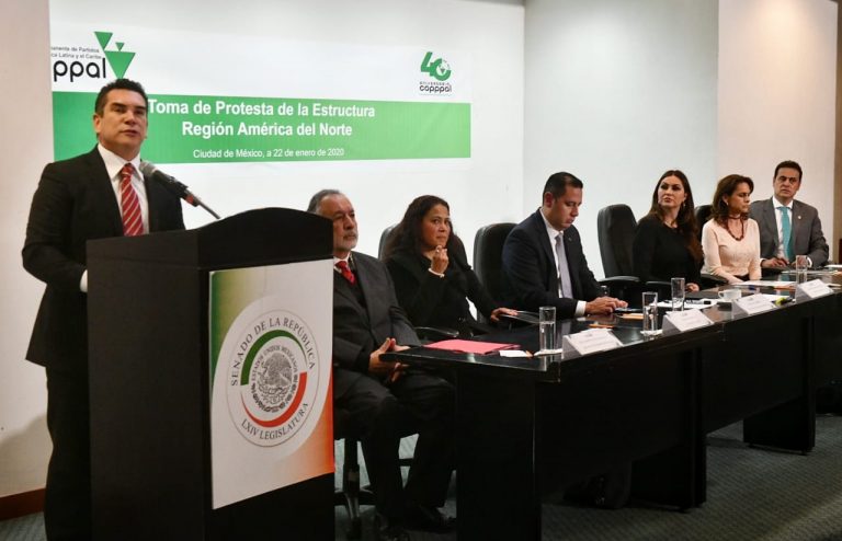 Alejandro Moreno Llama a Partidos Políticos de la COPPPAL a Cuidar las Instituciones