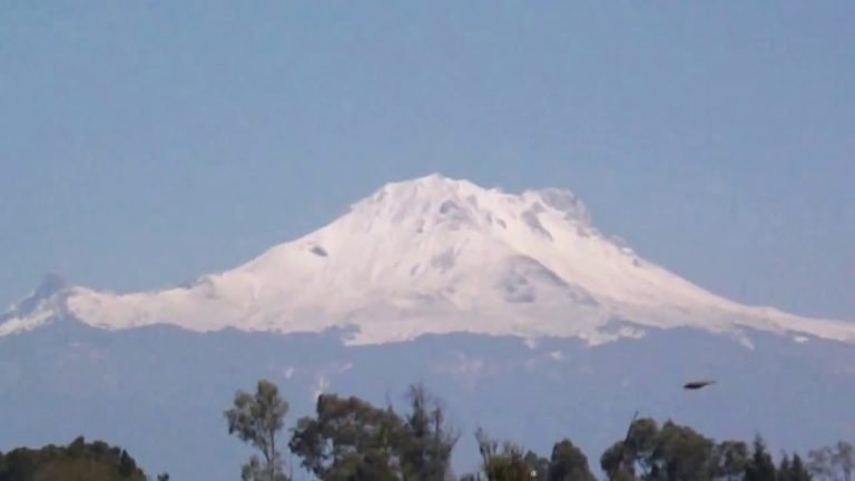 La Malinche se Pinta de Blanco; Policía de Montaña Emite Recomendaciones