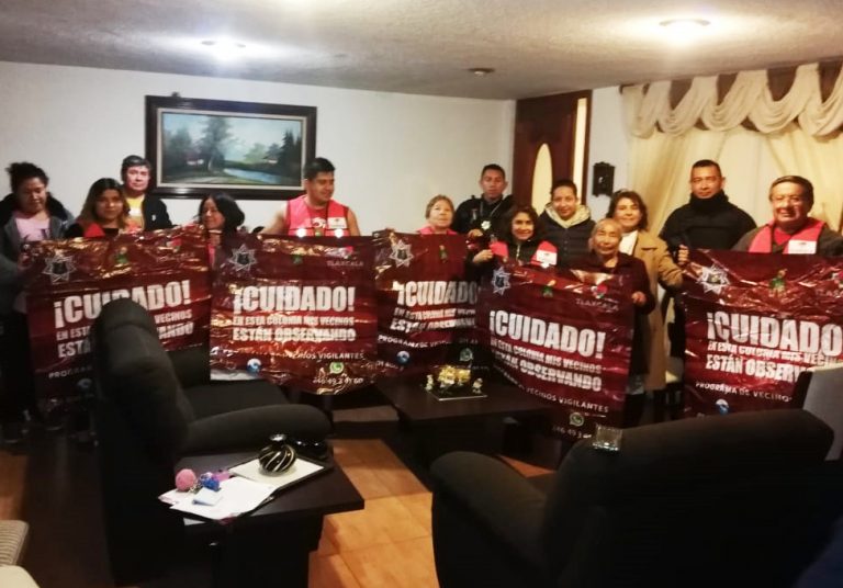 Se suman cinco nuevos comités de Vecinos Vigilantes en la capital