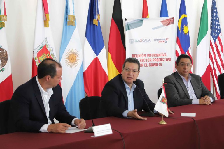 Marco Mena Establece Mesa de Coordinación con Empresarios por Covid-19