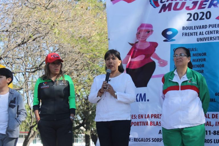 Se suman más de 500 a la Carrera Municipal de la Mujer 2020