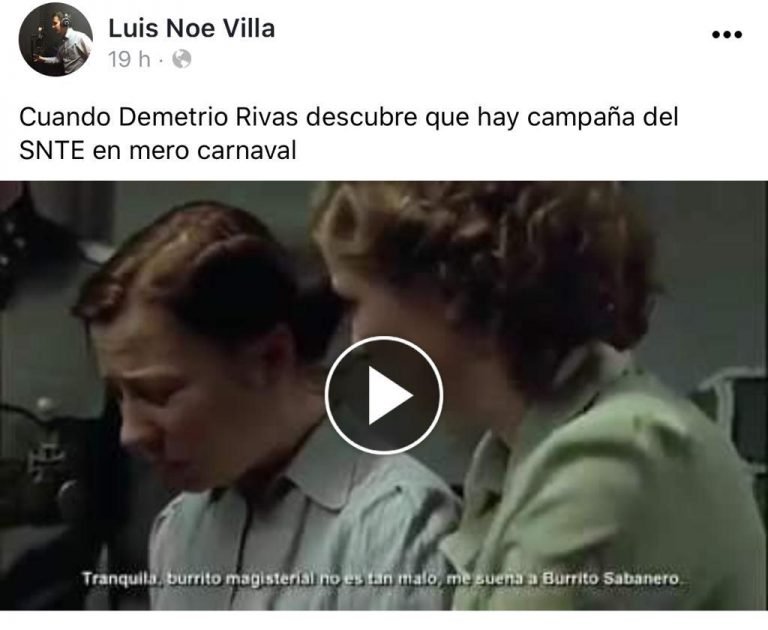 En video se mofan de la elección del SNTE con parodia de Hitler